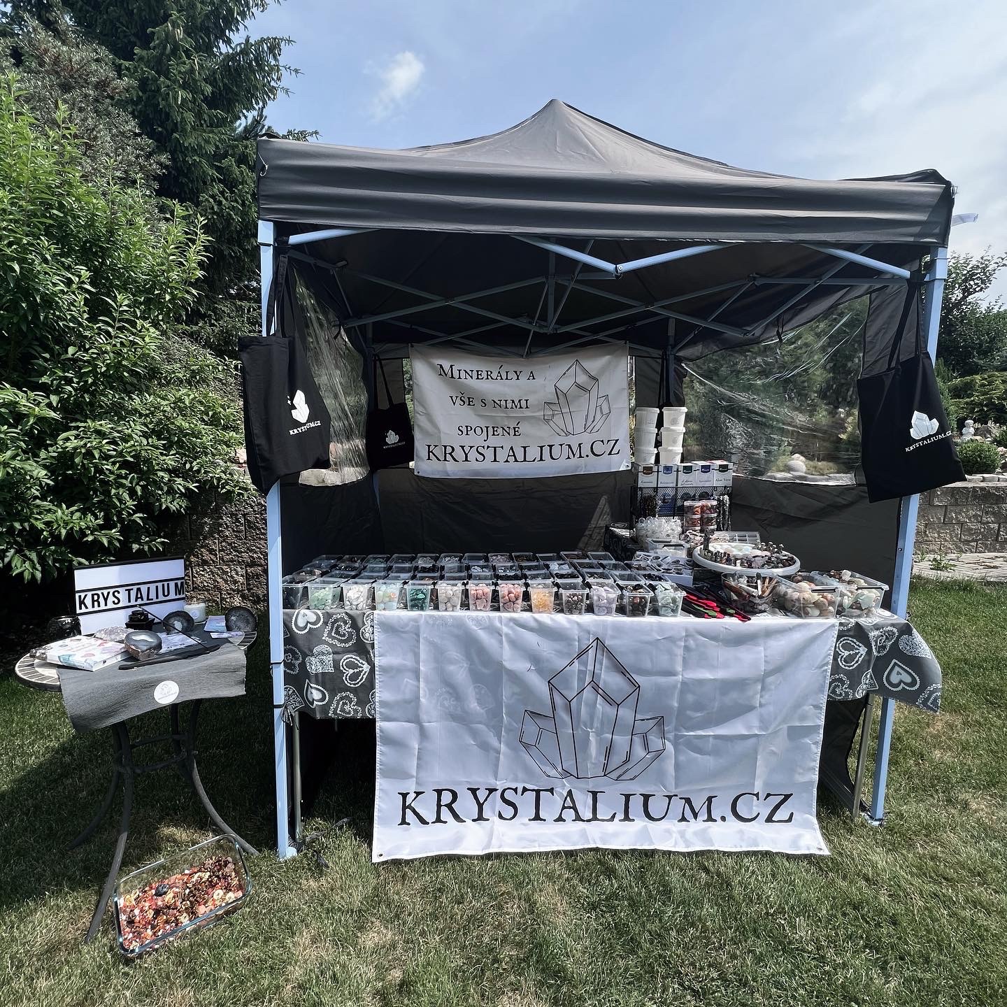 Stánek Krystalium.cz