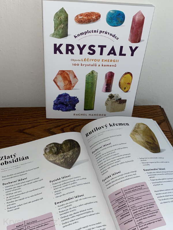 Knížka KOMPLETNÍ PRŮVODCE KRYSTALY