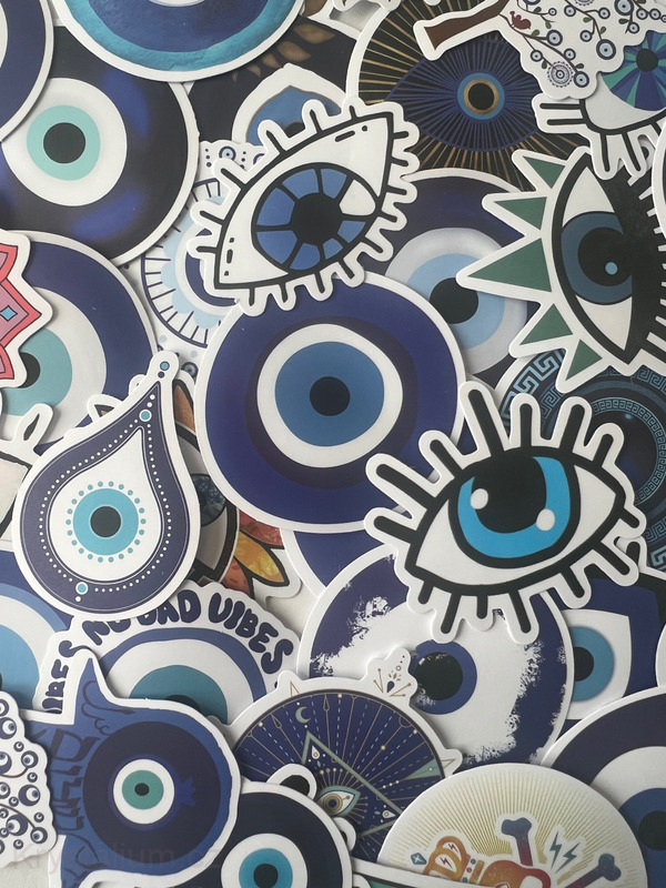 MYSTERY samolepky EVIL EYE