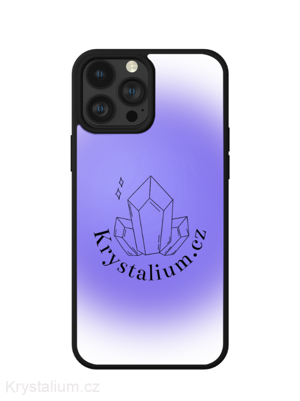 KRYSTALIUM kryt na mobil ČERNÝ