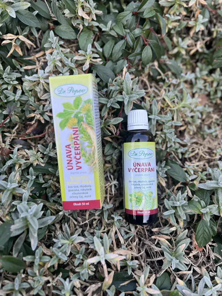 Únava vyčerpání , originální bylinné kapky, 50 ml
