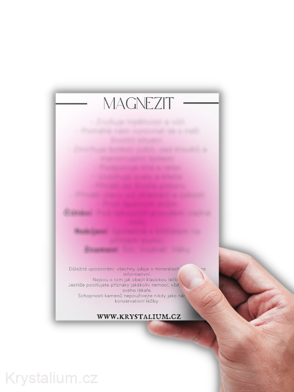 Kartička MAGNEZIT 