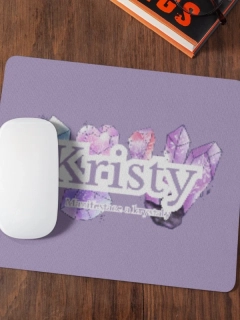 KRISTY podložka pod myš FIALOVÁ